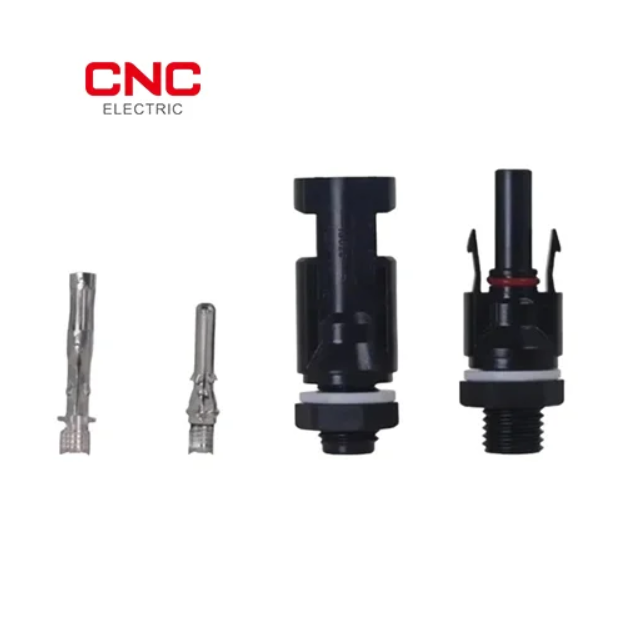 CNC DC MC4 solar connector 4mm normal pin parts view