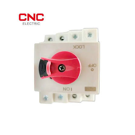 CNC 4 pole DC isolator switch front view