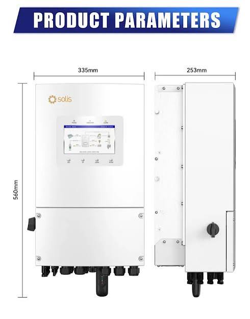 Solis S6-EH1P(3–10)K-L-PLUS Hybrid Solar Inverter | Multiple Capacities