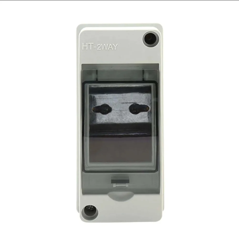 Plastic Power Distribution Box with Transparent Cover | IP65-Rated Options