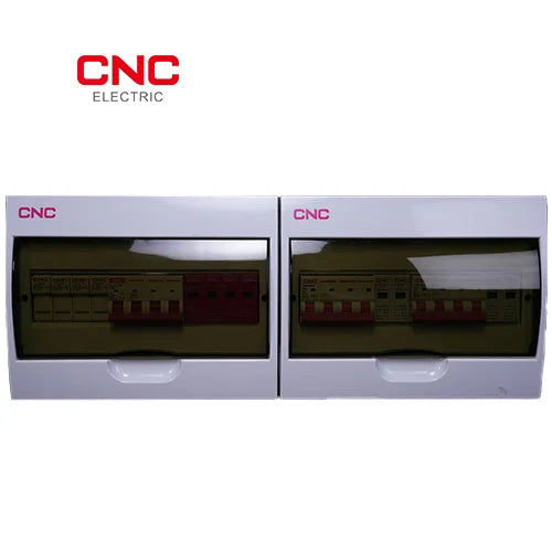 20kW on-grid solar DB bundle with fuses, covers closed
