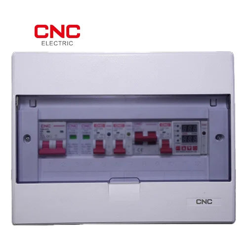 6kW hybrid solar steel-body DB bundle for single PV string, cover closed