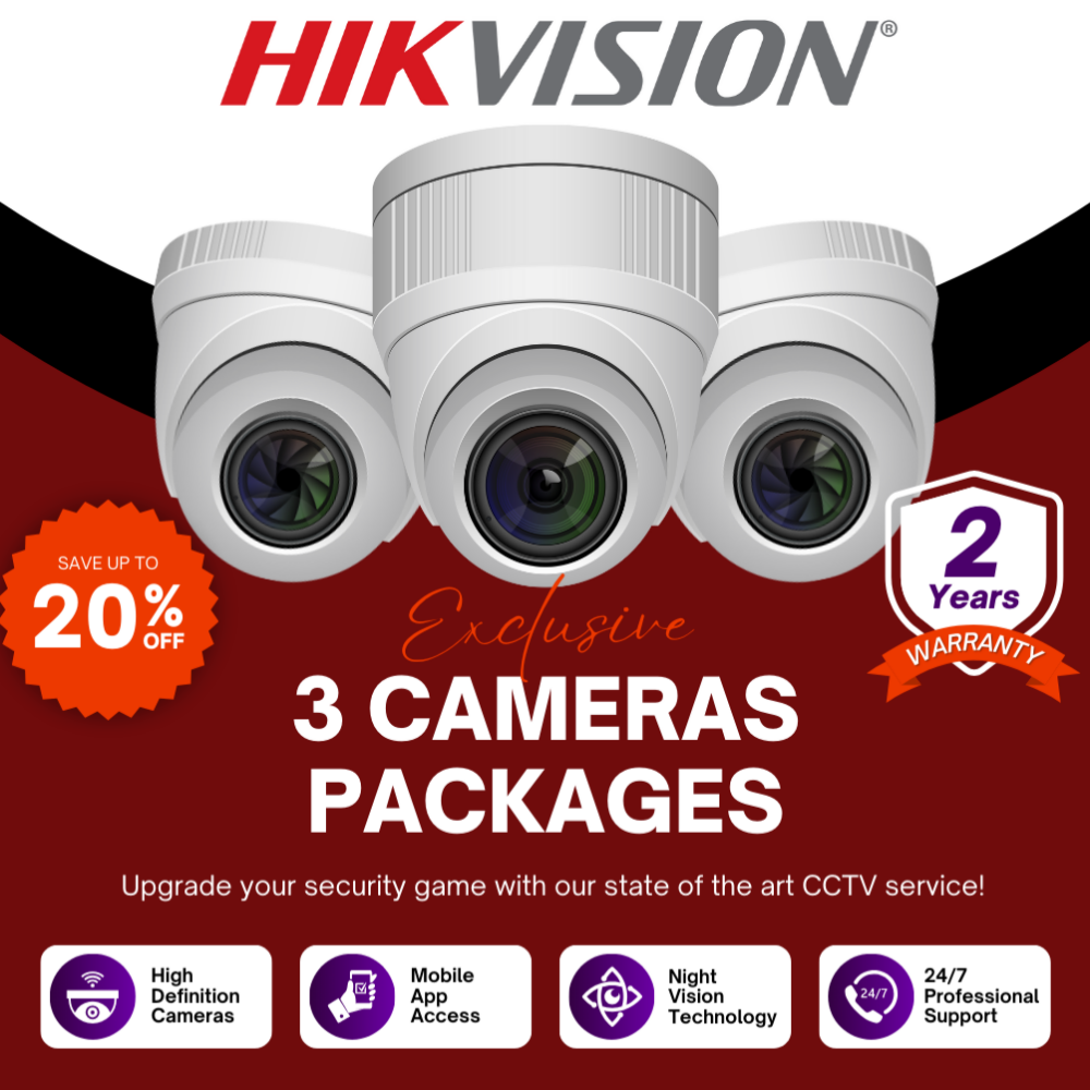 Hikvision CCTV Cameras & Security Kits