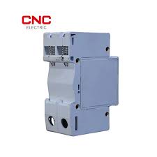 Rear view of a CNC Electric two-pole surge protective device