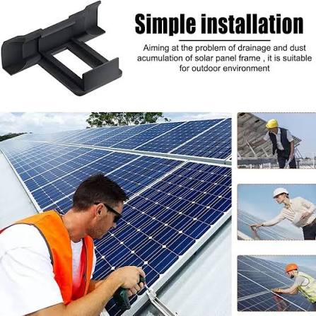Solar Panel Water Drainer Clips | Rainwater Drainage Clips