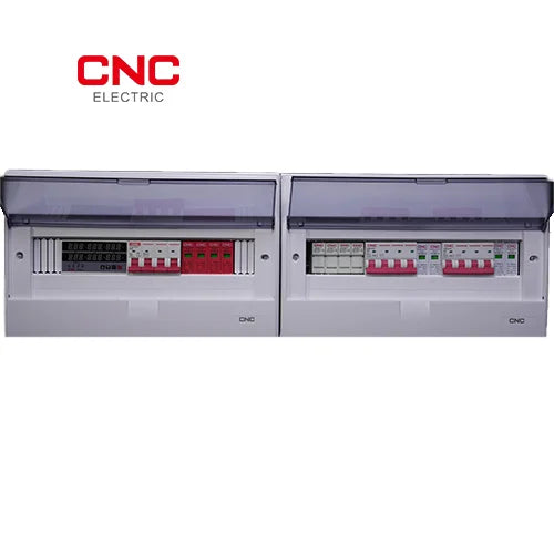 20kW on-grid solar DB bundle with VA and fuses, covers open