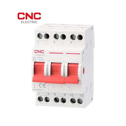 AC 3P Changeover Breaker Din Rail 63A - YCBZ