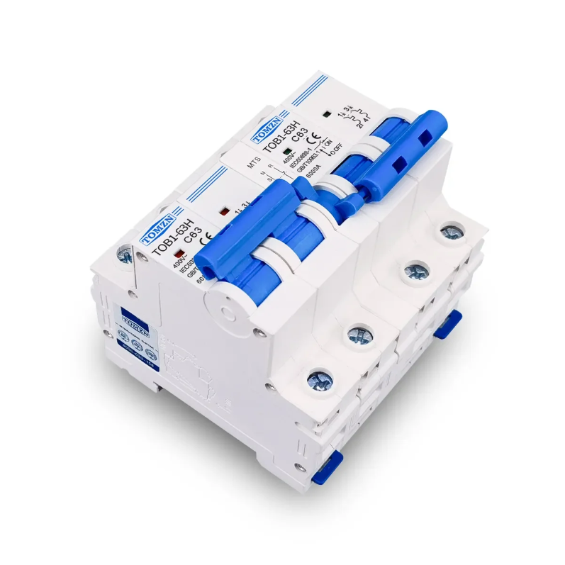 TOMZN 2P+2P AC Manual Transfer Switch | Dual-Power Changeover, C63