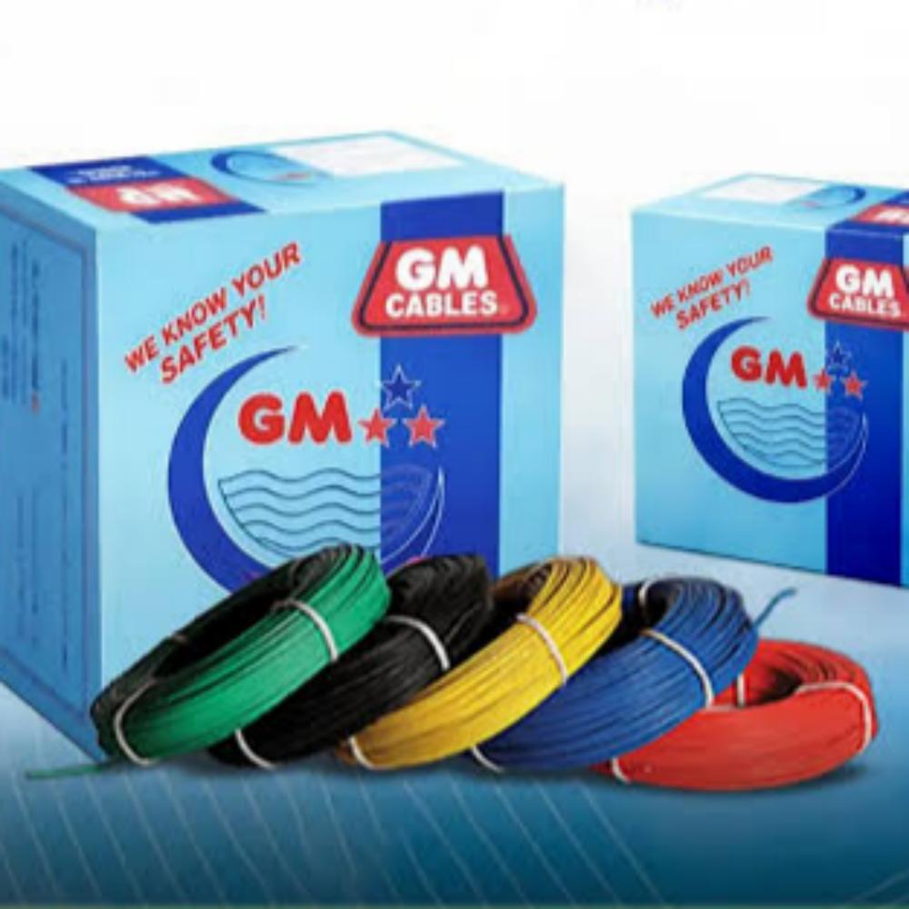 GM Cables AC cable coils shown in green, black, yellow, blue and red