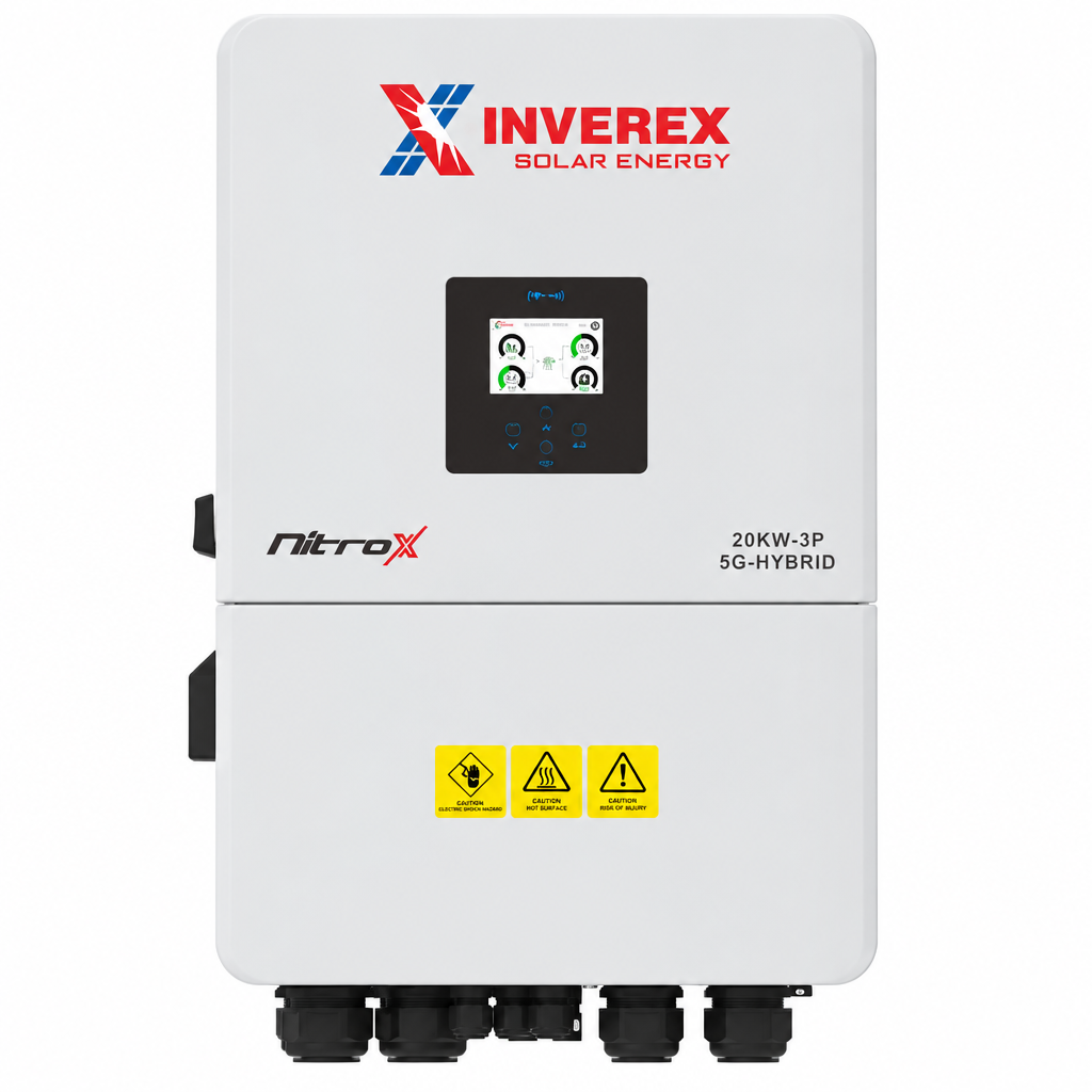 Enhanced Inverex NitroX 20 kW inverter, second front view