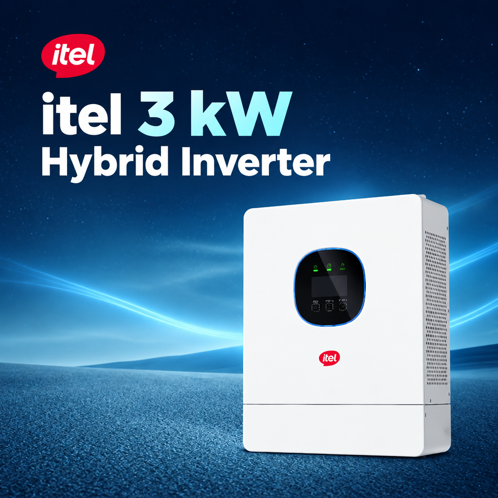 Enhanced itel 3 kW promotional graphic