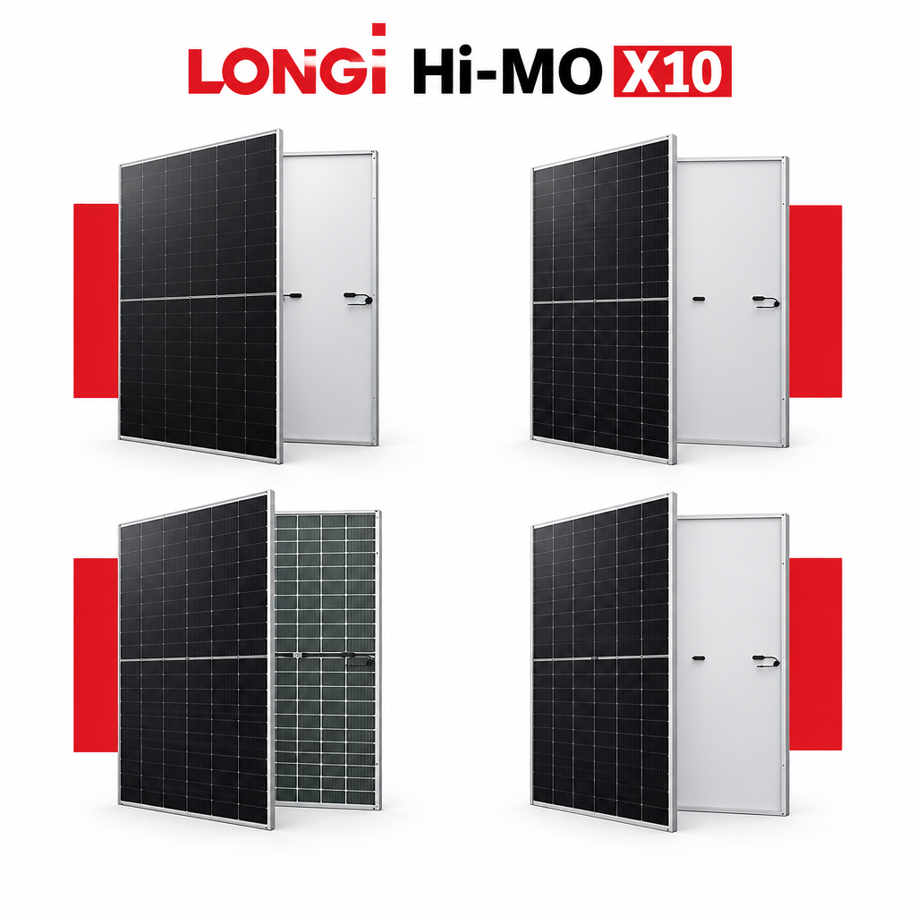 Enhanced LONGi Hi-MO X10 panel range visual