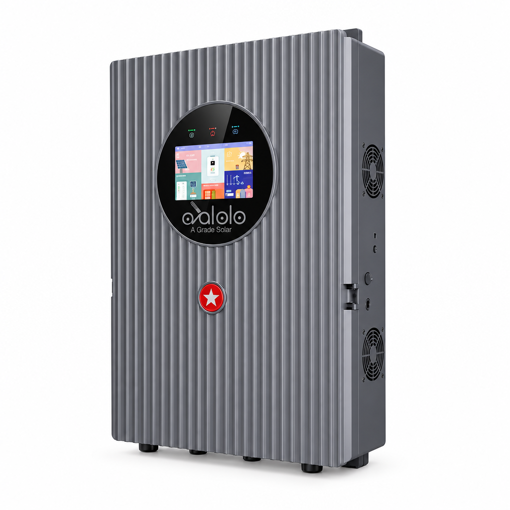Grey inverter perspective view