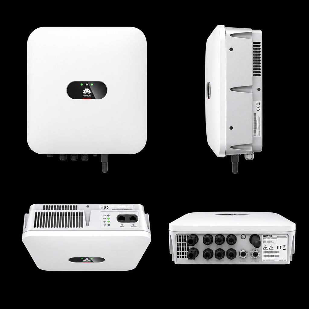Huawei inverter four-view product image