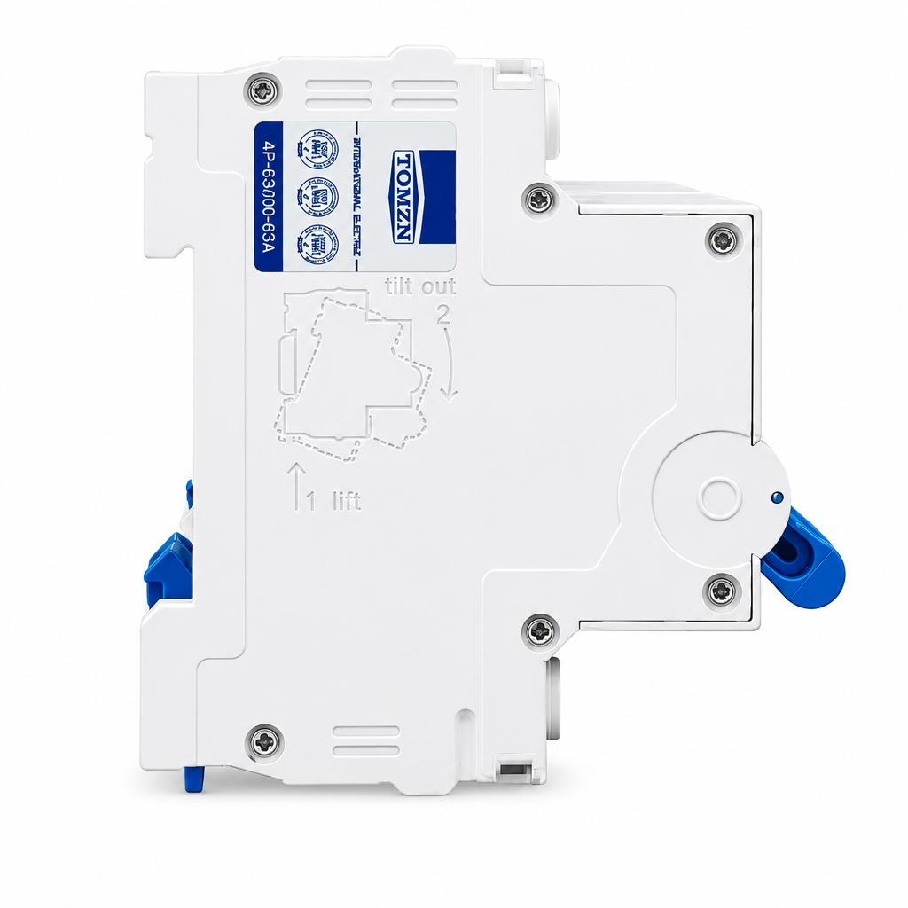 TOMZN dual-power manual transfer switch front view